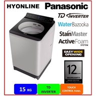 NA-FD15X1 - PANASONIC 15KG INVERTER TOP LOAD STAIN CARE FULLY AUTO WASHING MACHINE | MESIN BASUH AUT