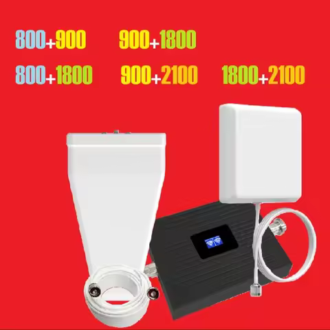 Dual Band 800MHZ 900 1800 Band 20 800 B8 B3 HWATEL Cellular Amplifier GSM 2G 3G 4G Signal Booster Ne