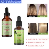 MIELLE Hair Growth Essential Oil Rosemary Mint Split Ends Dry Nourishing Treatment Oil Anti Bald Str
