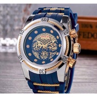 2022 New Fully Function Dial All Hands Work Invicta Men's Watch Luxury Wirstwatch Rubber