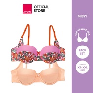 Avon Missy | Leila Printed Bra (2 pcs Bra Set) | Womens