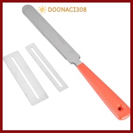 DOONACI308 ​Fret Crowning File​, Fret Maintenance​ ​Repair Tool​ Guitar Fret File, ​Stainless Steel​