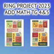 Work & PRACTICE BOOKS 2023 RING PROJECT ADDITIONAL MATHEMATICS LEVEL 4 & 5 BOOKS A+B