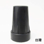 Rubber Foot Cover Pad-Aperture 1.4cm Height 4.6cm Black 2pcs General One-Handed Walking Cane Use Sil