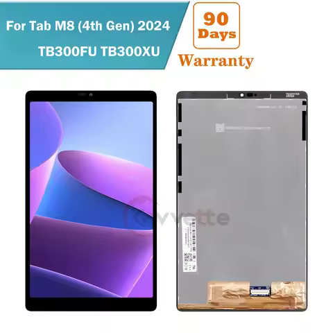 8 Inches For Lenovo Tab M8 (4th Gen) TB301FU TB300XU TB300FU LCD Display Touch Screen Digitizer Repl