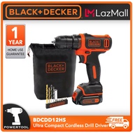 BLACK and DECKER BDCDD12HS Ultra Compact Cordless Drill Driver