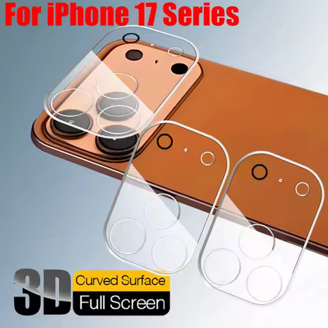 3Pcs For iPhone 17 Pro Max Camera Protector Cover iPhone17Pro 17Pro iPhone17 Air 17ProMax 17Air HD 9