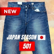 501 JEANS SEASON BLUE JAPAN STRAIGHTCUT (6266)