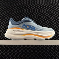MSGF HOKA Bondi 9 Men's and women's Shock Absorbing Road Running Shoes，Thick-soled Casual sneakers L