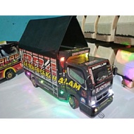 Terlaris Miniatur Truk Oleng size JUMBO_Miniatur Truk Kayu Triplek