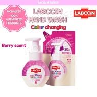 KOREA HAND WASH SOAPS/LABCCIN HAND WASH COLOR CHANGING-Berry scent/Foam Hand Wash/seulgiloun-uisasaenghwal hand wash/wise doctor's life hand wash