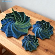 MAURICE Visual Illusion Hexagon, Geometric Design S/M Fractal Fidget Star Model, Decompression Toy 3