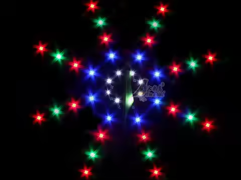 New Arrive High Quality Outdoor Fun Sports LED Universe Kite With Lights Good Flying Factory Outlet