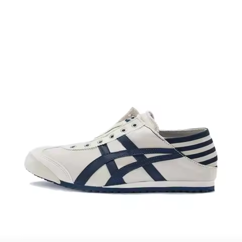 Onitsuka Tiger MEXICO 66 Men's and Women's Skateboarding Shoes, Retro Style, Lightweight Sneakers, B