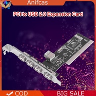 4 Ports USB PCI Controller Cards 480Mb/s PCI to USB 2.0 Expansion Card