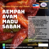 Rempah Ayam Bakar Madu Sabah (Ready Stock)
