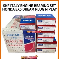 SKF ITALY ENGINE BEARING SET HONDA EX5 DREAM PLUG N PLAY FULL SET ENGINE BEARING EX5 DREAM BEARING S