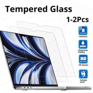 1-2PCS Tablet Protective Glass Film For Apple MacBook Retina Pro Air 13.3 12 11.6 Inch A1502 A1278 A