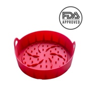 Mayer 6" Air Fryer Silicon Basket MAFSB6 | FDA Approved | Food Safe | Suit for Haier Russell Taylors PerySmith