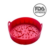 Mayer 6" Air Fryer Silicon Basket MAFSB6 | FDA Approved | Food Safe | Suit for Haier Russell Taylors