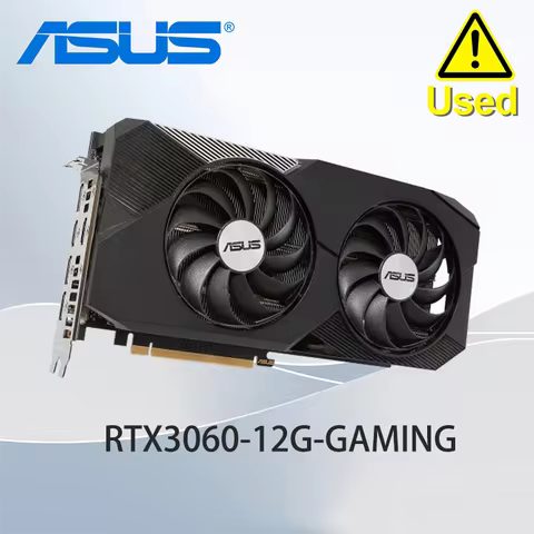ASUS RTX3060-12G-GAMING 15000MHz GDDR6 12GB 1×HDMI2.1 3×DisplayPort Motherboard