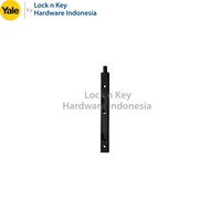 flush bolt grendel tanam pintu kayu 200mm yale ygh6406 bk ori