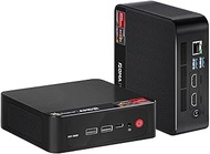 Beelink SER5 MAX Mini Pc,AMD Ryzen 7 6800U (up to 4.7 GHz,8C/16T),Mini Computer with 32GB LPDDR5/500