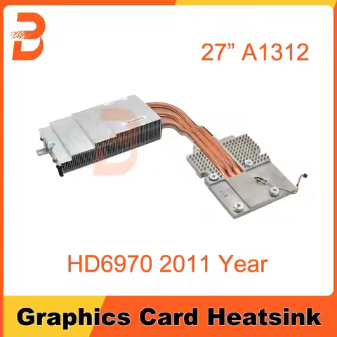 Original For iMac 27" A1312 HD6970M HD6970 Video Card Graphics Card Cooler Aluminum Heatsink Heat Si