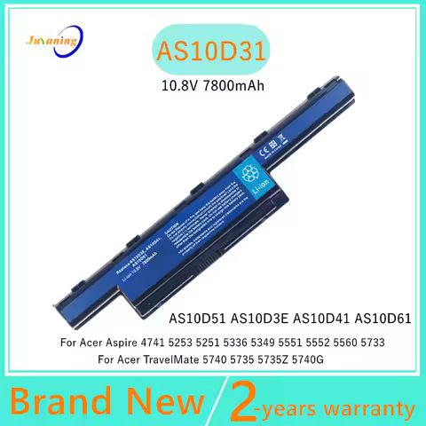 Laptop battery for Acer Aspire 7750 7750G 7750ZG AS5741 TravelMate 4370 4740 4740G 4740Z 5335 5340 5