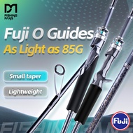 FISHINGFANS MAX 2.0 6’6 7‘ 7’6 8‘ T1100+M40X CARBON FUJI O GUIDE SUPER LIGHT WEIGHT L ML M POWER 7-2