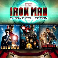 PG-BLURAY ENGLISH MOVIE #Iron Man 1,2,3 Collection ‧ Action/Sci-fi