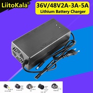 LiitoKala 48V/36V 13S/10S 2A/3A/5A Lithium-ion battery pack charger Universal 42V/54.6V 5A AC DC Power Supply Adapter XTGR