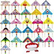 EIONG8686KM Children's Kite,  Spiderman 30 Meter Kite Line 1M Cartoon Kites,  Good Flying Easy To Fl