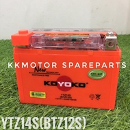 KOYOKO BATTERY YTZ14S BTZ12S 12V11.2AH/10HR (GEL G2) BATTERY GEL KOYOKO