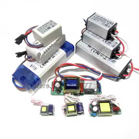 300mA 600mA 900mA High Power LED Driver 1W 5W 10W 20W 30W 36W 40W 50W 60W Constant Current Lighting