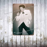 Elvis Presley Vintage Metal Sign Decorative Plaque for Home Bar Man Cave Wall Art Decor Retro Tin Po