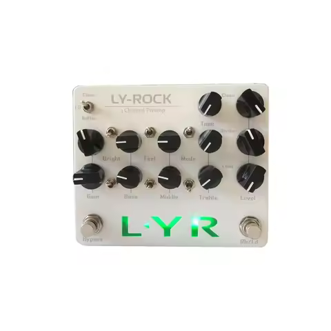 LYR PEDALS ly rock ,Guitar pedal 3-channel pre landing guitar single effect device,professional effe
