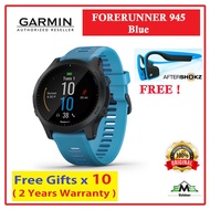 Garmin Forerunner 945 GPS Triathlon Smartwatch with Music-BLUE (*2 Years Warranty+FREE AftershokZ Headset+Free Gifts 10)