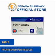 PROMISEMED INSULIN PEN NEEDLE 100'S (6MM 31G)