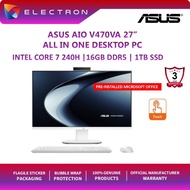 Asus AIO V470VA-TWPF022WS 27" FHD All-In-One Desktop PC ( C7-240H, 16GB, 1TB, Intel, W11PRO, HS)