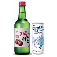 Jinro Soju - PLUM - Single Pack Bundle - 13% abv (01 x 360ml Bottle)