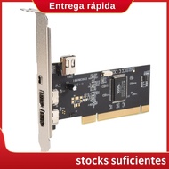 3 Port IEEE 1394 Firewire Card PCI Firewire Adapter IEEE 1394 PCI Controller Card for Desktop PC