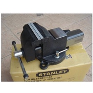 STANLEY 81-601 4" CAST STEEL BENCH VISE with Swivel Base STANLEY 81-601 4" CAST STEEL BENCH VISE wit
