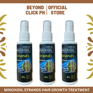 Original Minoxidil Strands 6% Minoxidil Premium Hair Grower Topical Solution Hair Grower Beard Growe