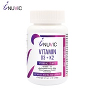Vitamin D3K2 Inuvic x 1 Bottle D3K2 D3+K2 D3 + K2 D3 K2 D3K2