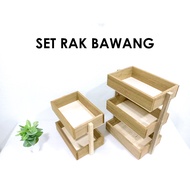 rak bawang 2 tingkat/bekas bawang