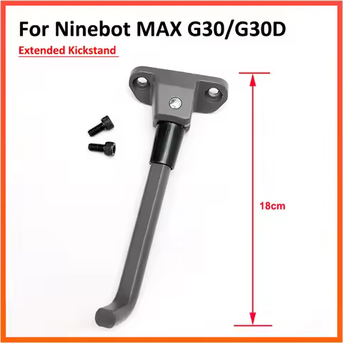 Extended Parking Stand Kickstand For Ninebot MAX G30 G30D Electric Scooter Foot Support DIY Replacem