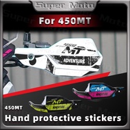 Motorcycle Handguard Protection Sticker Waterproof Hand guard Decal For cfmoto 450mt 450MT CF MOTO 4