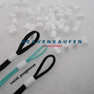 Stopper Pengatur Adjuster Tali Masker Warna Putih Harga Per Pack isi 50 Pcs