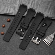 Silicone Watchband For Casio G-SHOCK GA2100 GA-2100 GM2100 DW5600 DW6900 Modified Black Rubber Sport